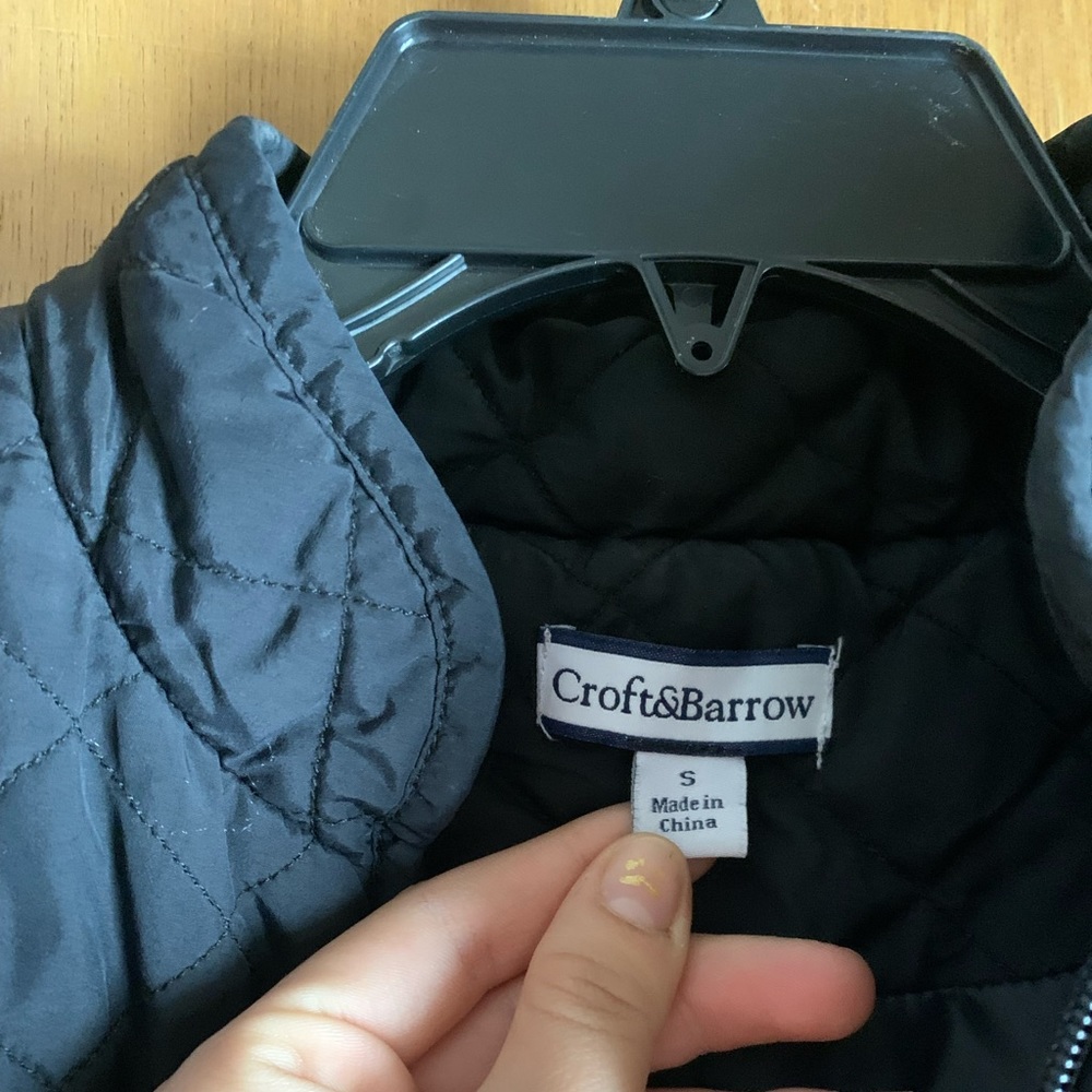 Black Puffer Vest